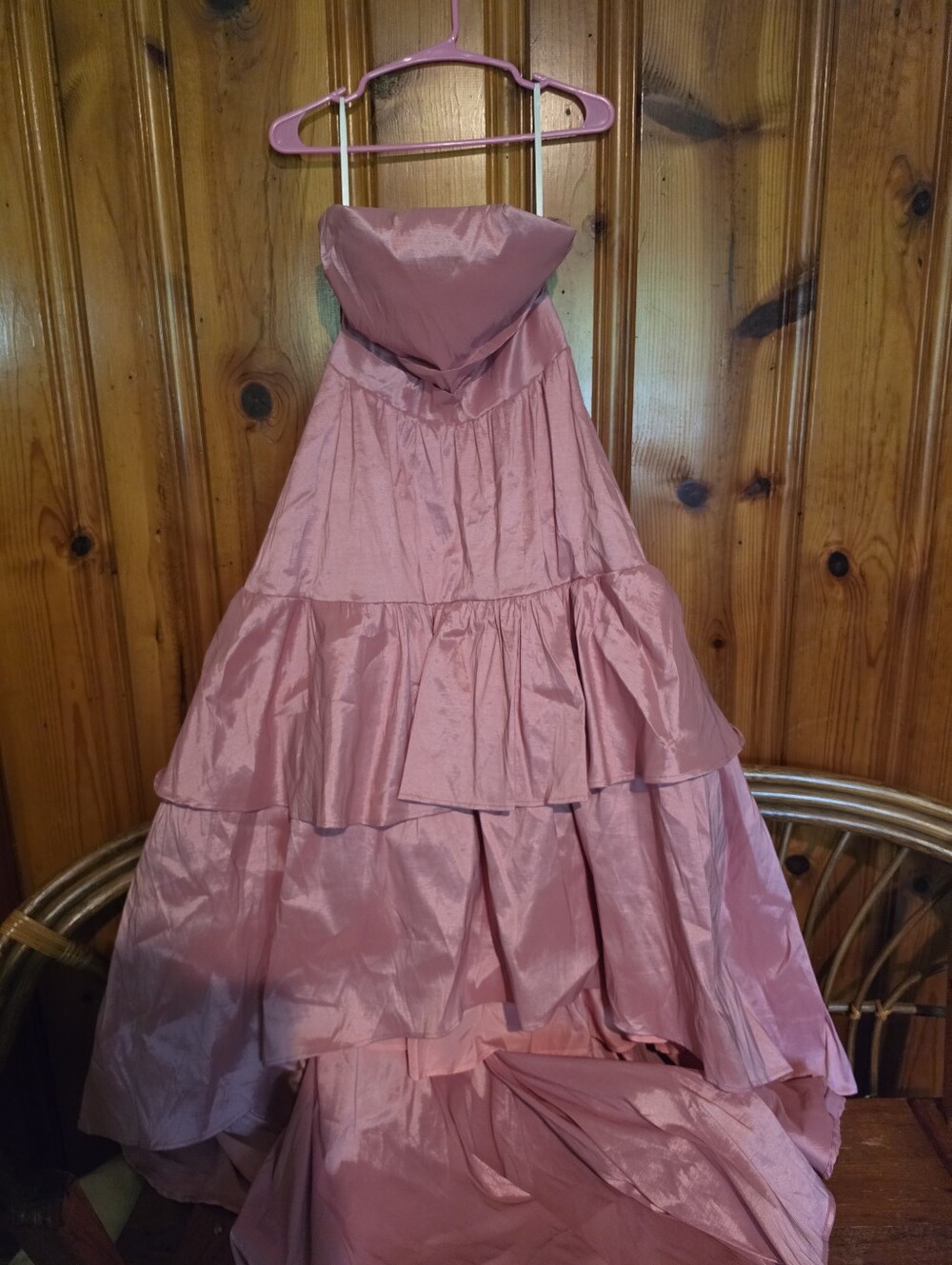 Pink Women's Elegant Cute And Sexy Woman Pink Tube Top Dress - Picture 2 of 16